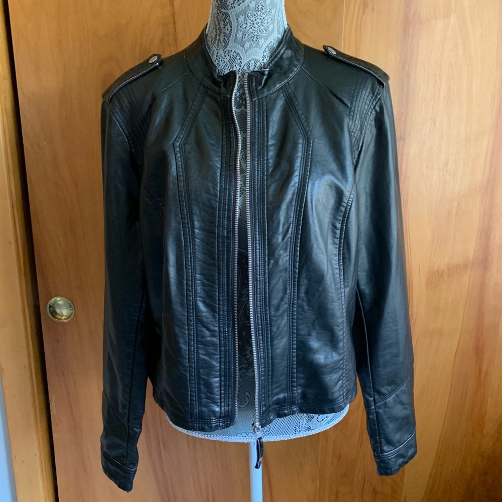 a.n.a.Faux Leather Jacket